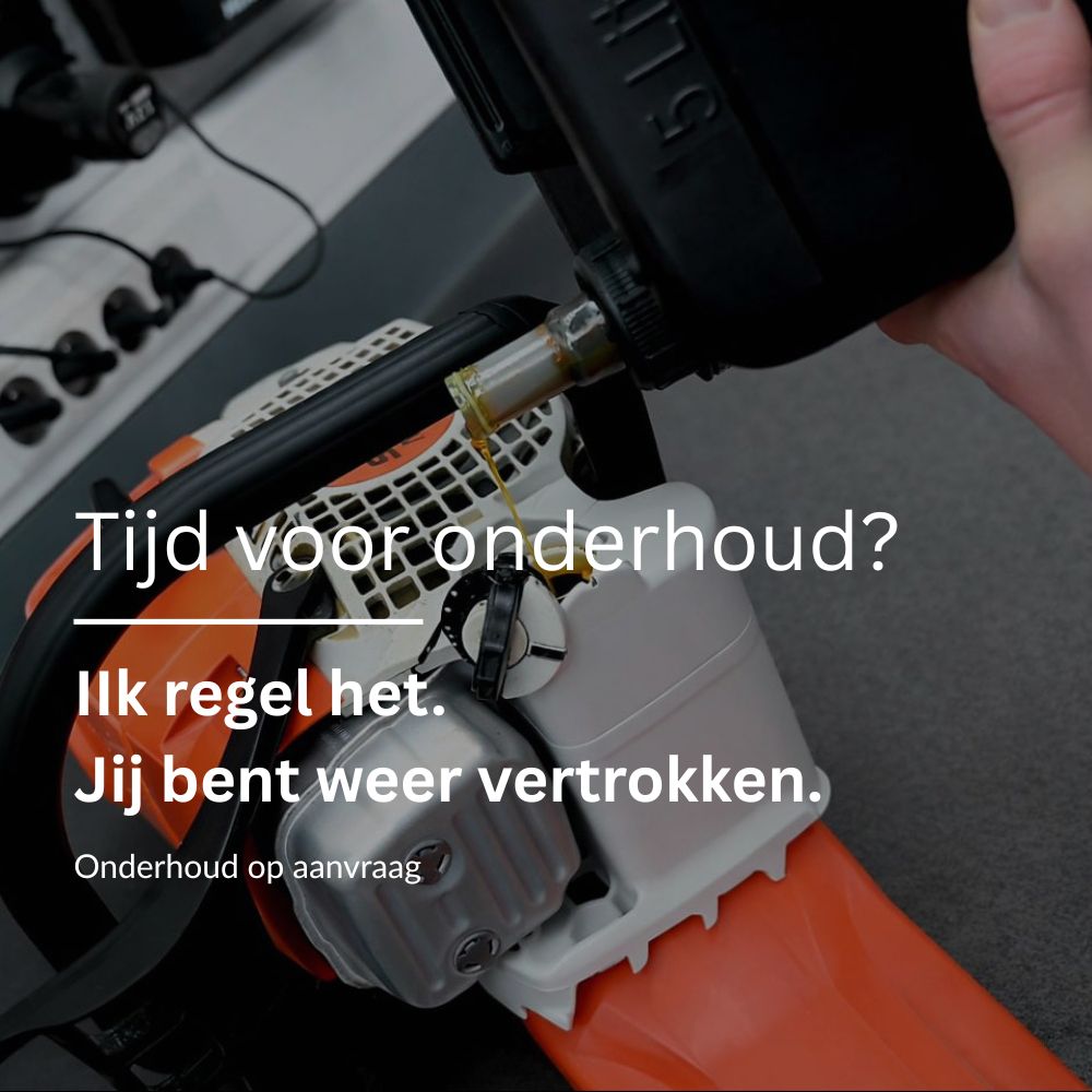 Maintenance of garden machines Basic