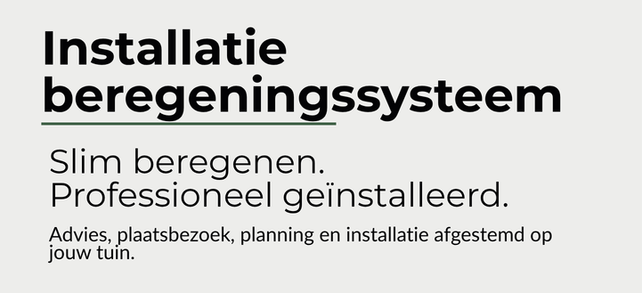 Irrigatiesysteem – Advies, Plaatsbezoek & Installatie